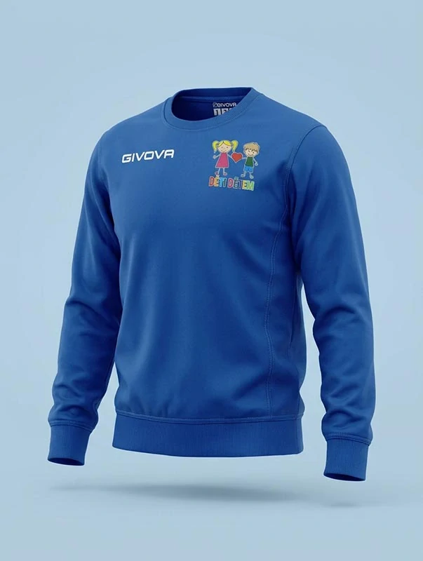 Modrá mikina Givova