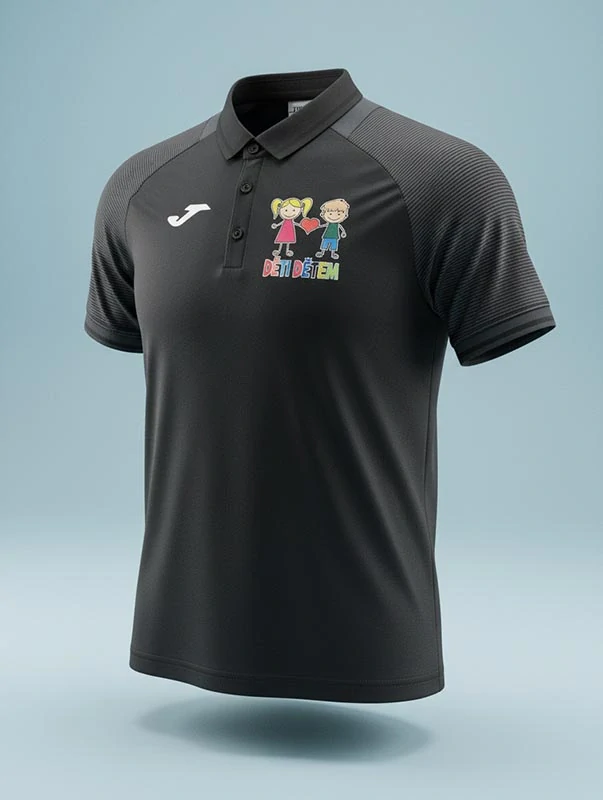Černé triko Joma