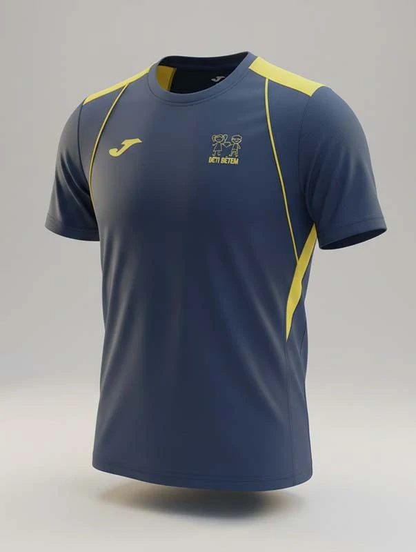 Modro žluté triko Joma