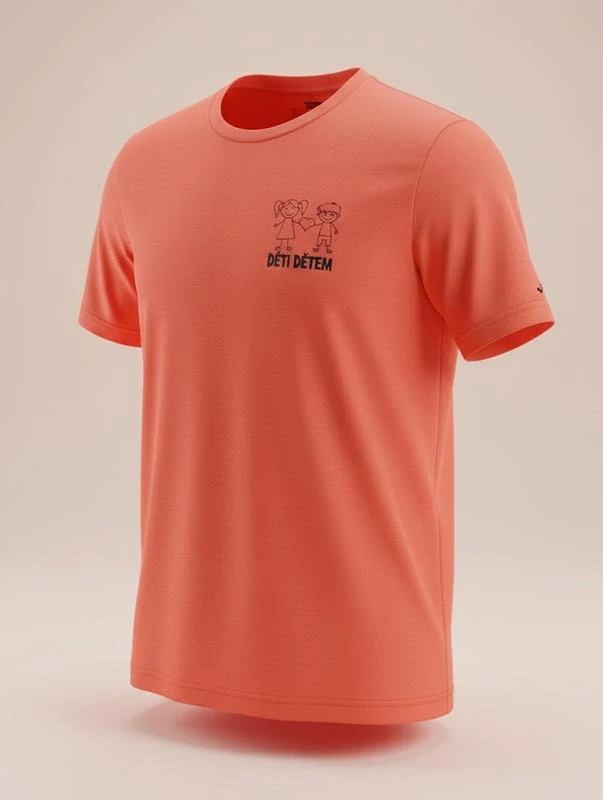 Oranžovo růžové triko Joma