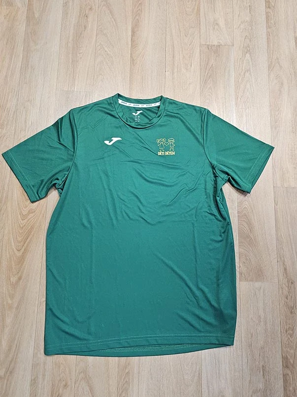 Tmavě zelené triko Joma