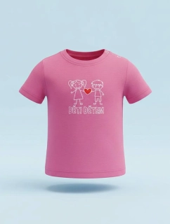 Triko růžové
