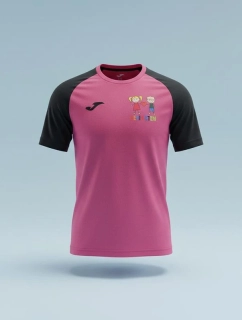 Růžovo černé triko Joma